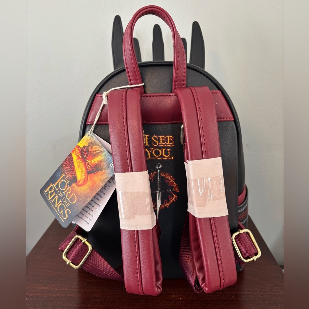 Loungefly Lord of The Rings Sauron mini backpack - Picture 4 of 8